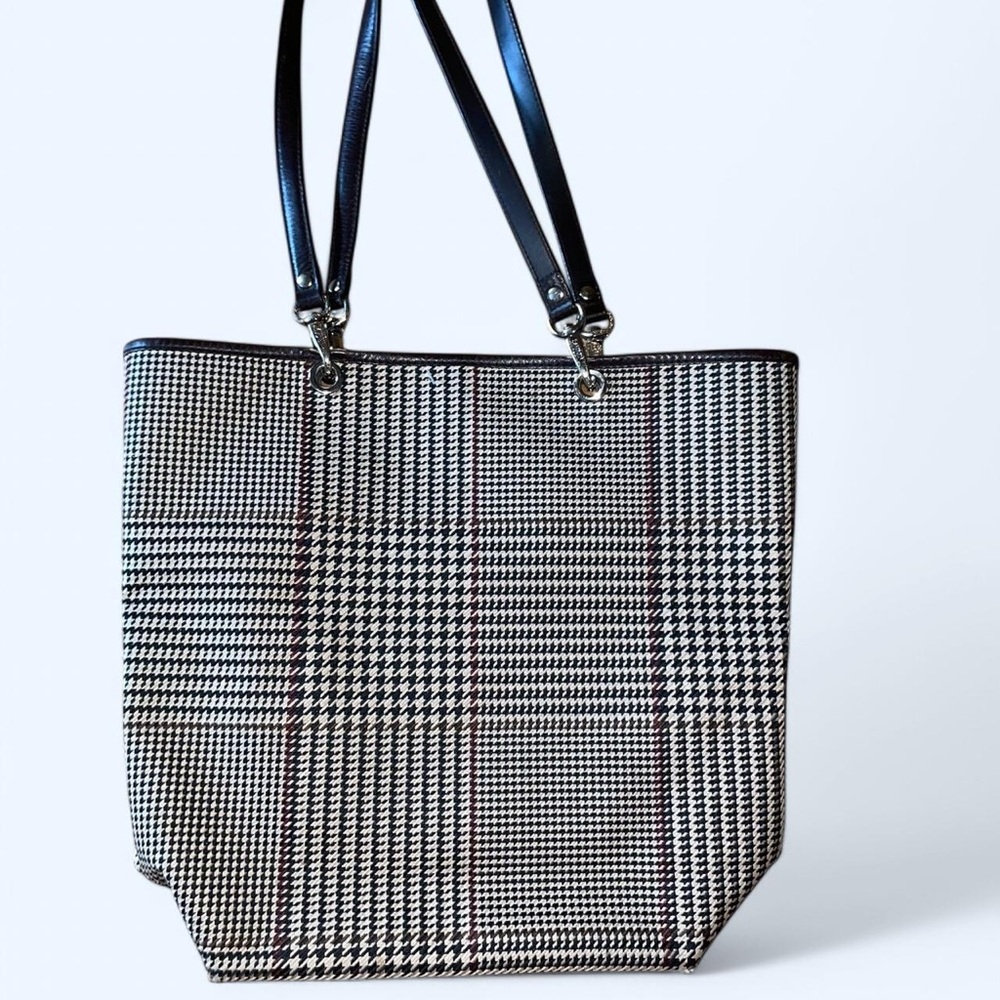 Ralph Lauren Stylish Black and White Tote Bag